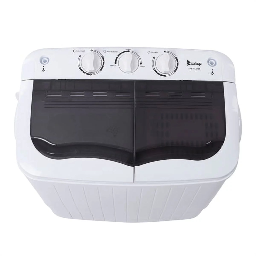 Gray Cover Semi-automatic Washing Machine W8653
