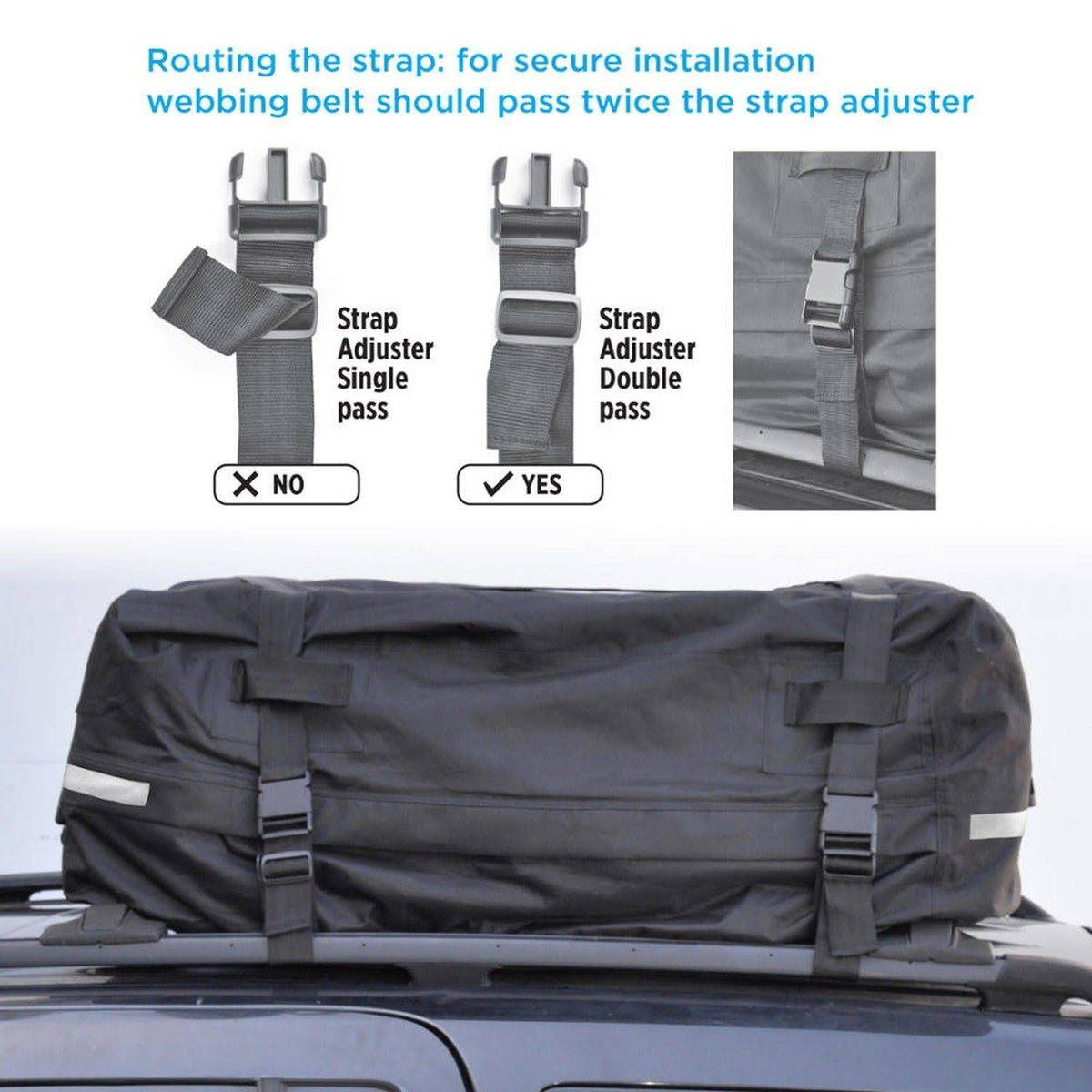 Waterproof Roof Top Cargo Bag XL P23074