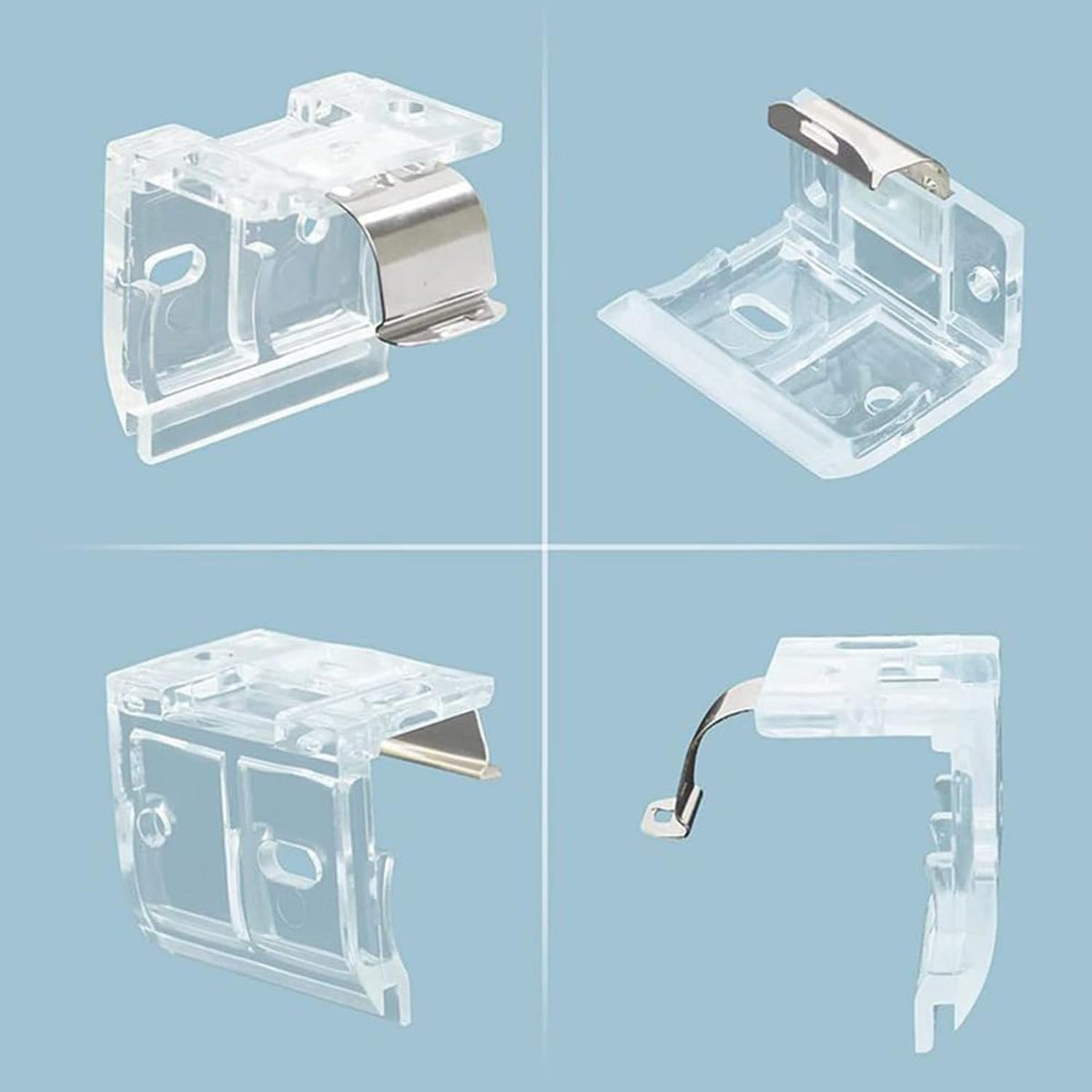 Cordless Shade Bracket with Metal Clip for 1" PVC Cordless Honeycomb Shades L357171