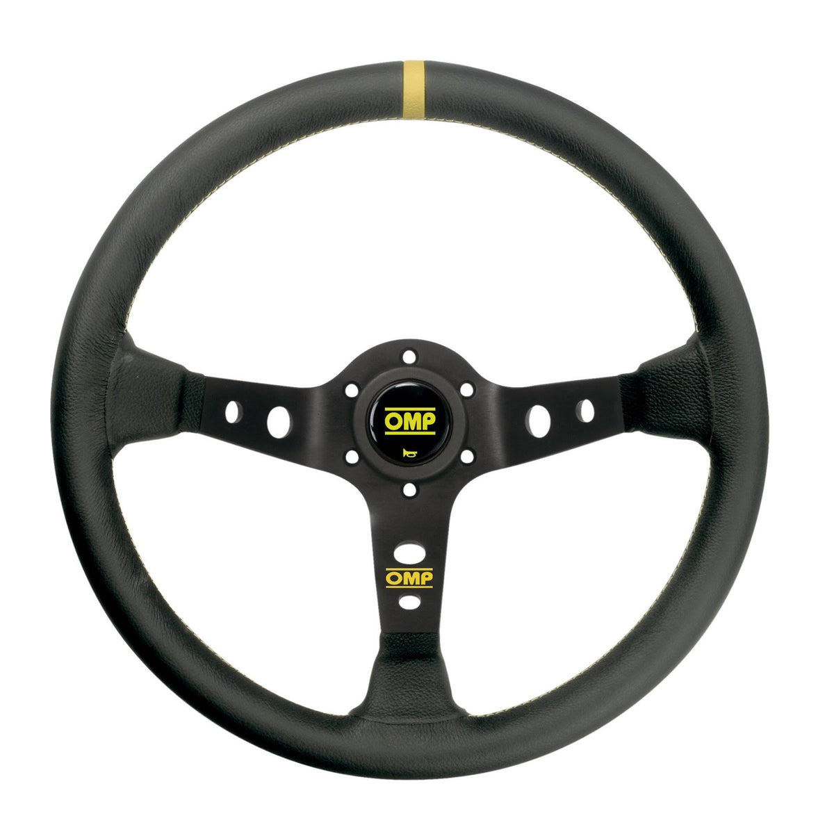 Black Leather Steering Wheel U5183