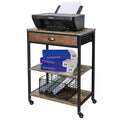 3 Tier Printer Stand with Storage Drawer A919628