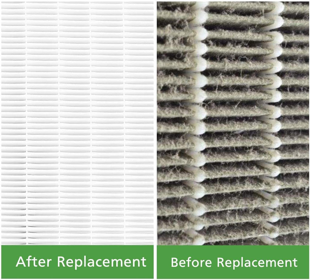 2 HEPA Filters Including 6 Carbon Pre Filters Y258