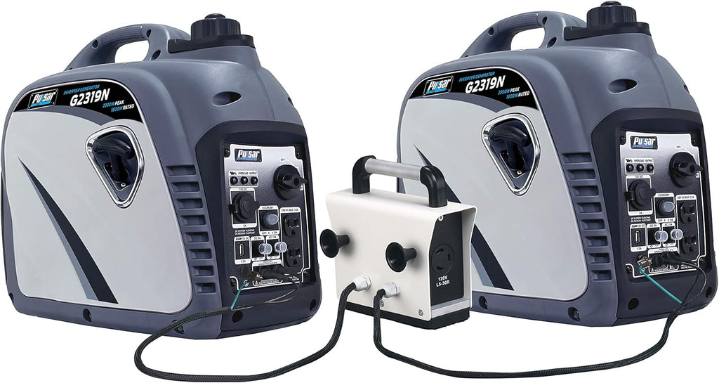 2300W Portable Gas-Powered Inverter Generator with USB Outlet A116278