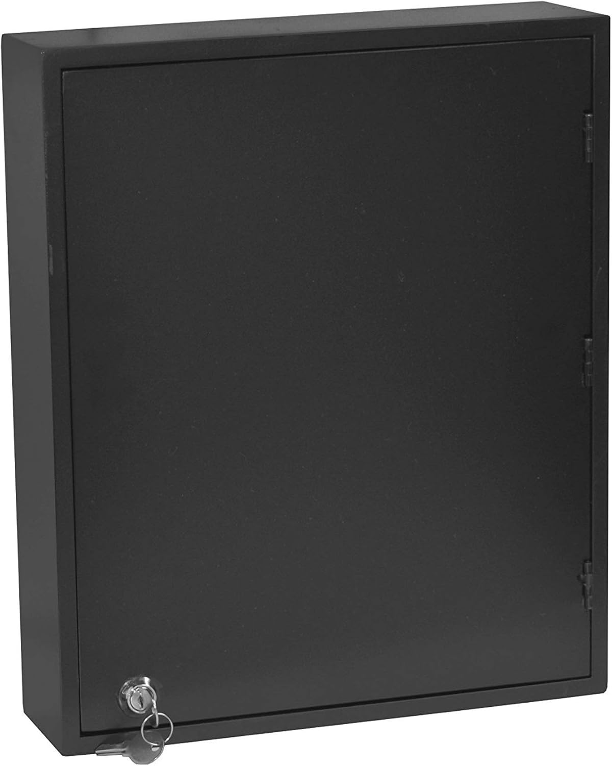 Key Cabinet Organizer 48 Positions with Lock Wall Mount Black L66689
