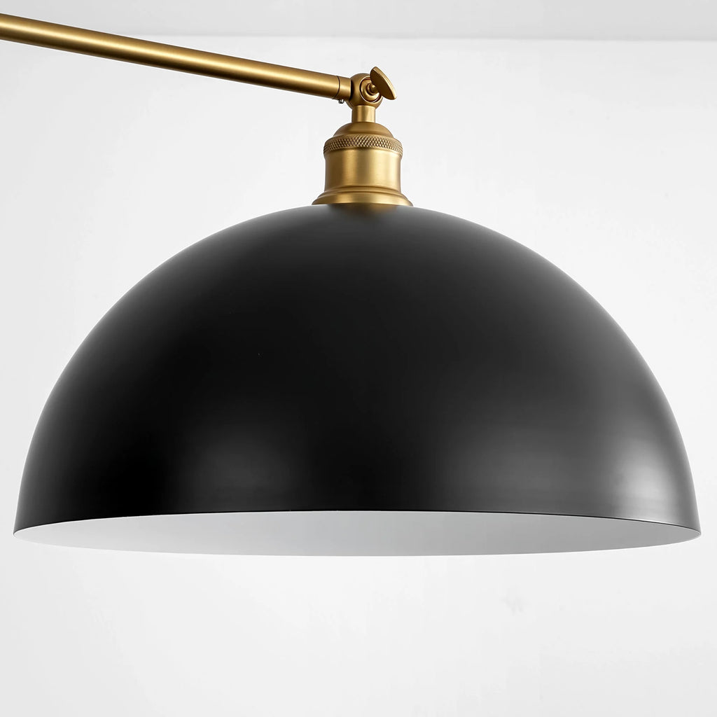 2-Light Linear Dome Industrial Pendant Z830