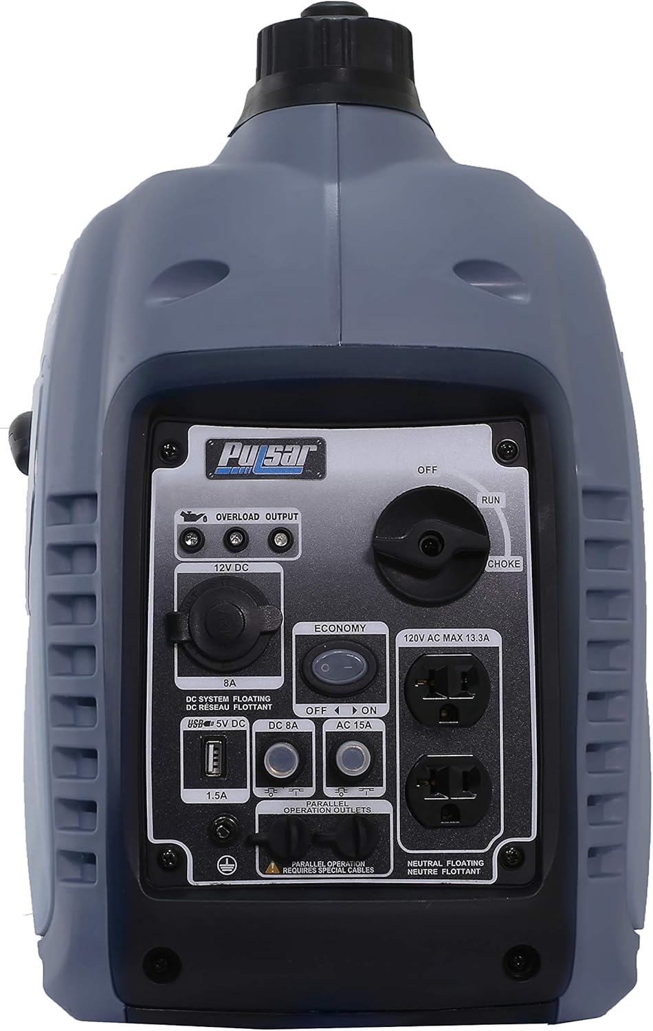 2300W Portable Gas-Powered Inverter Generator with USB Outlet A116278