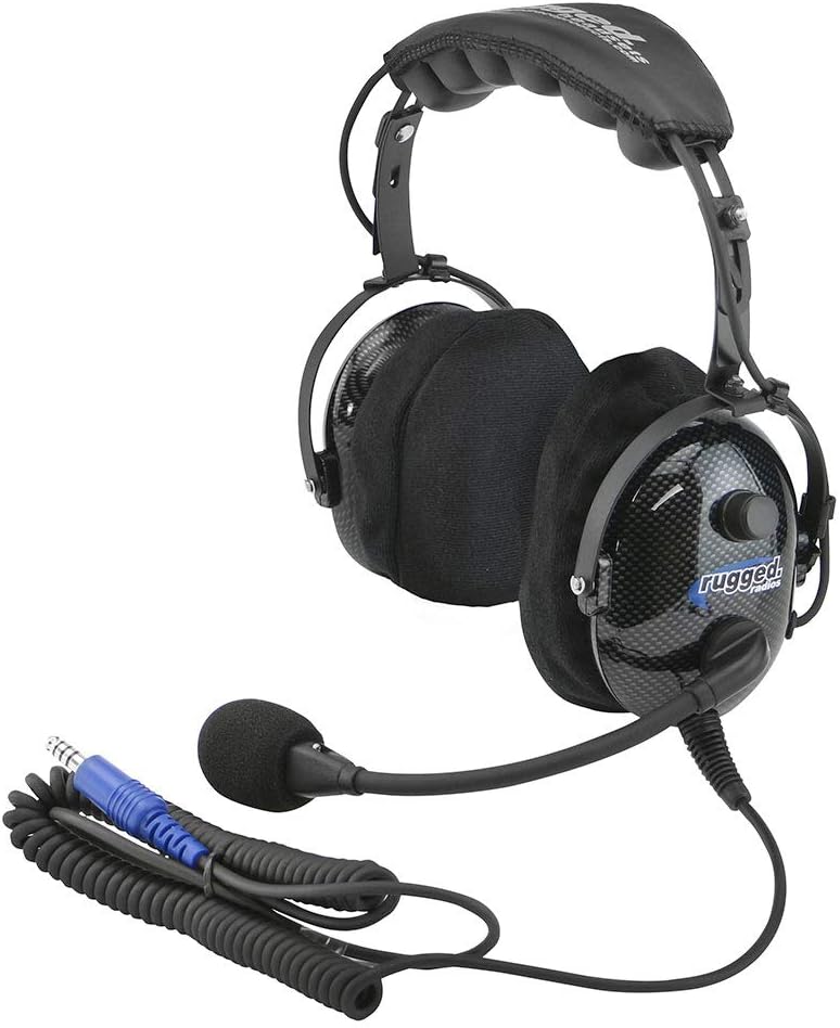 2 Person in-Car Communication Kit Over The Head Headsets Push to Talk Intercom Cables A916851