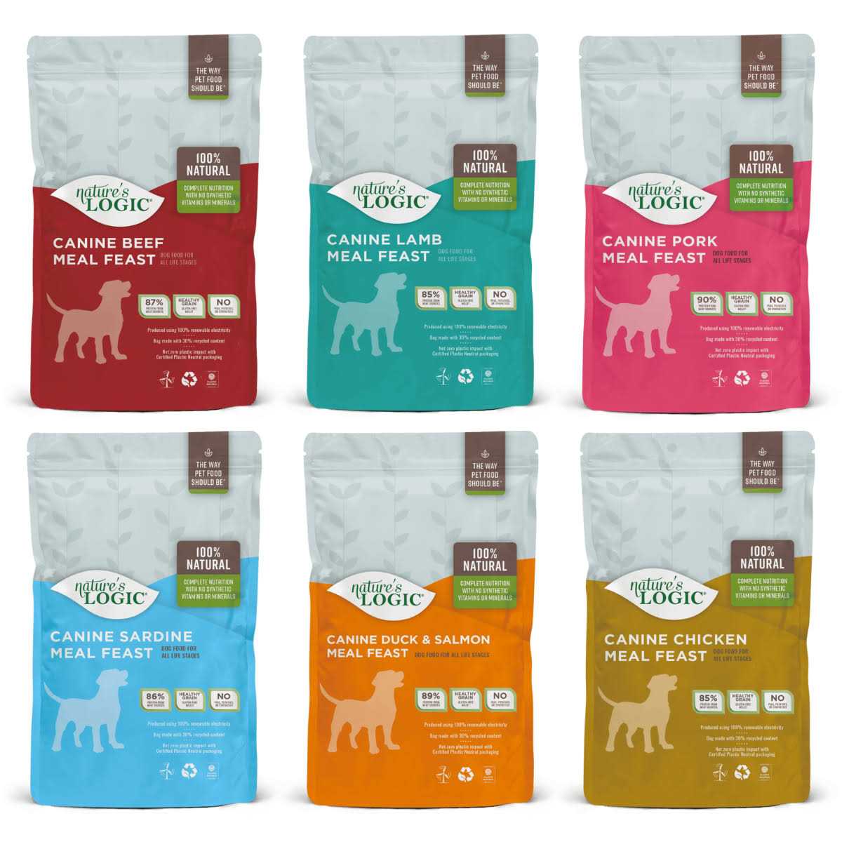 Canine Pork Meal Feast Dry Dog Food D8481