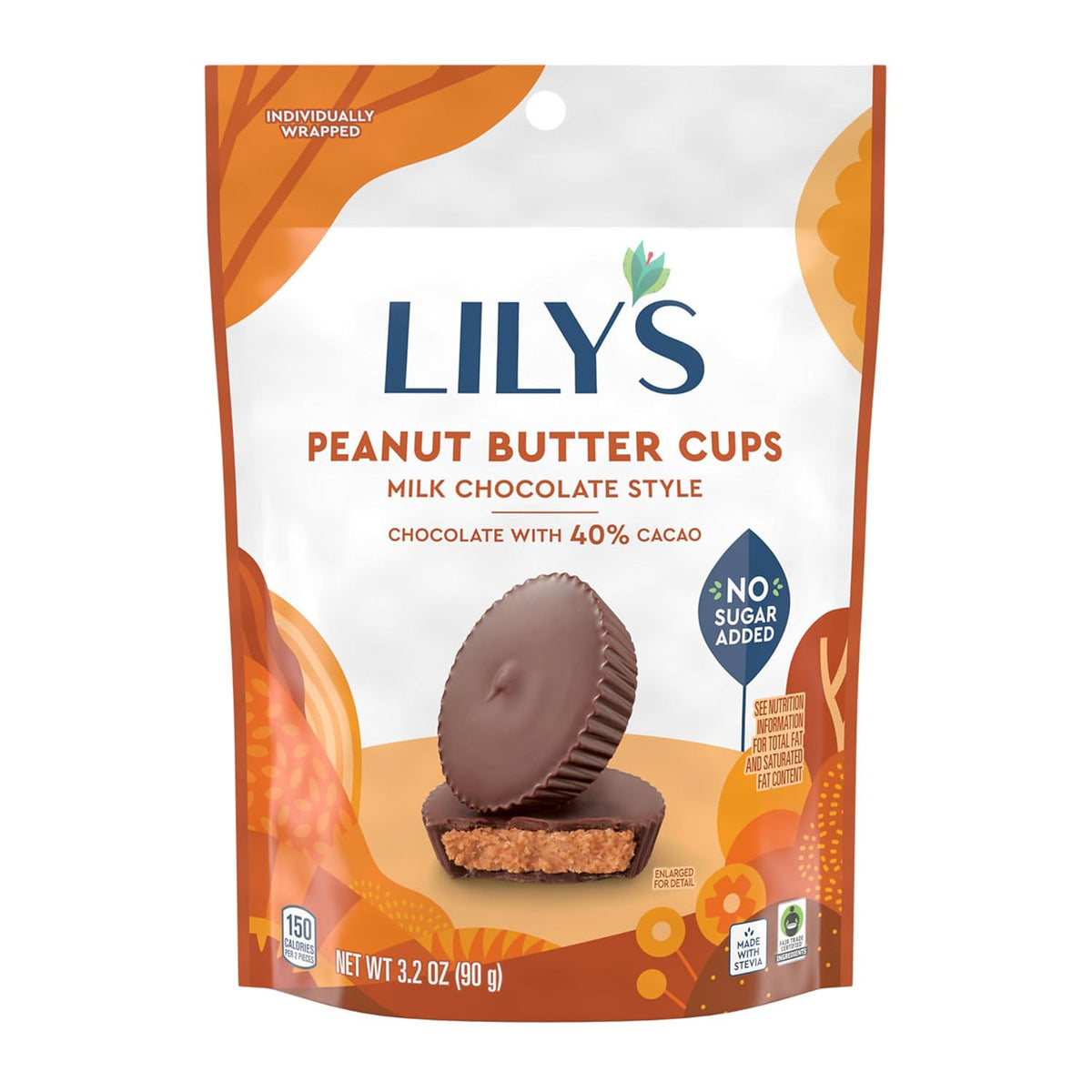 Milk Chocolate Style Peanut Butter Cups, 3.2 oz (12 Count) C234