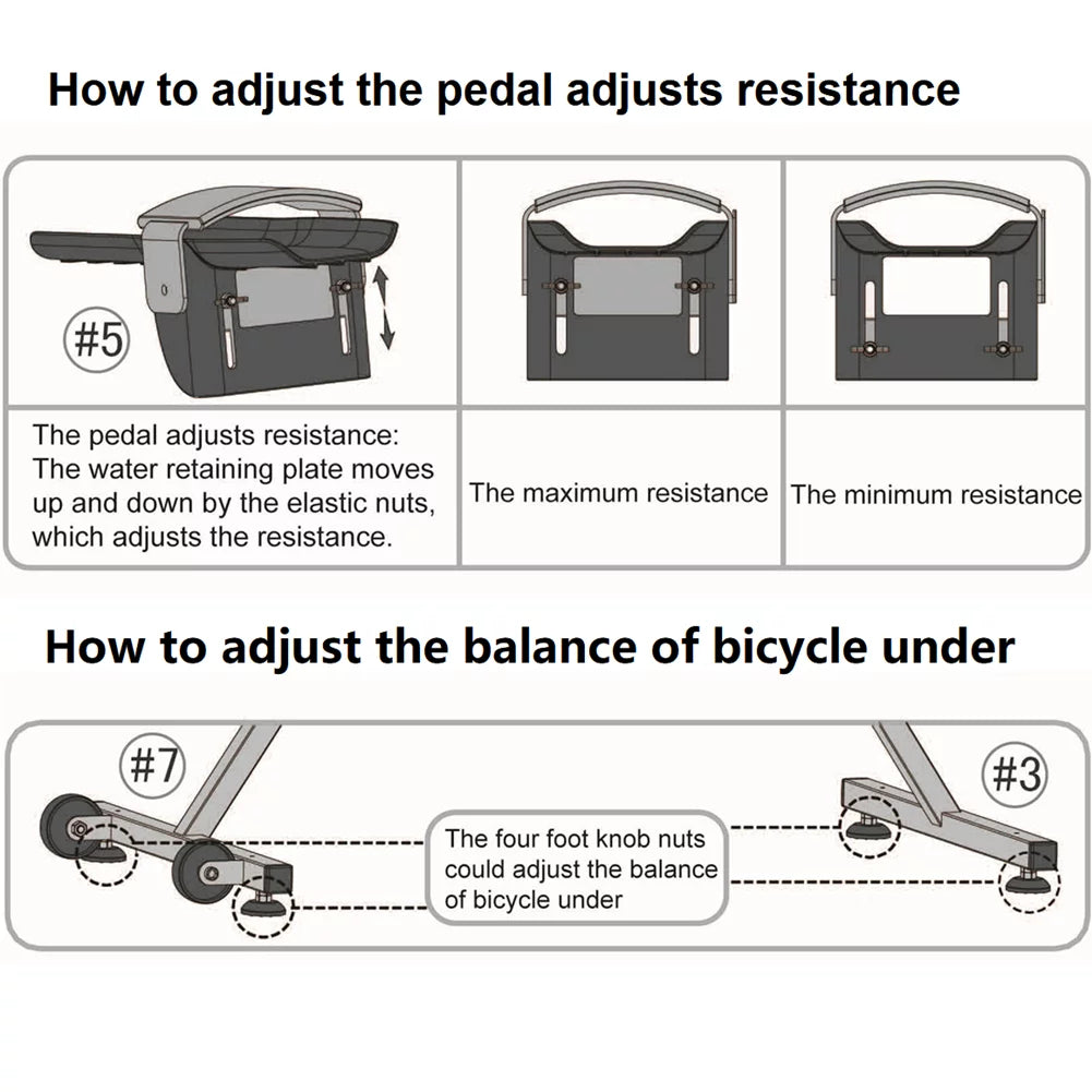 316L Stainless Steel Aquatic Bike P3048