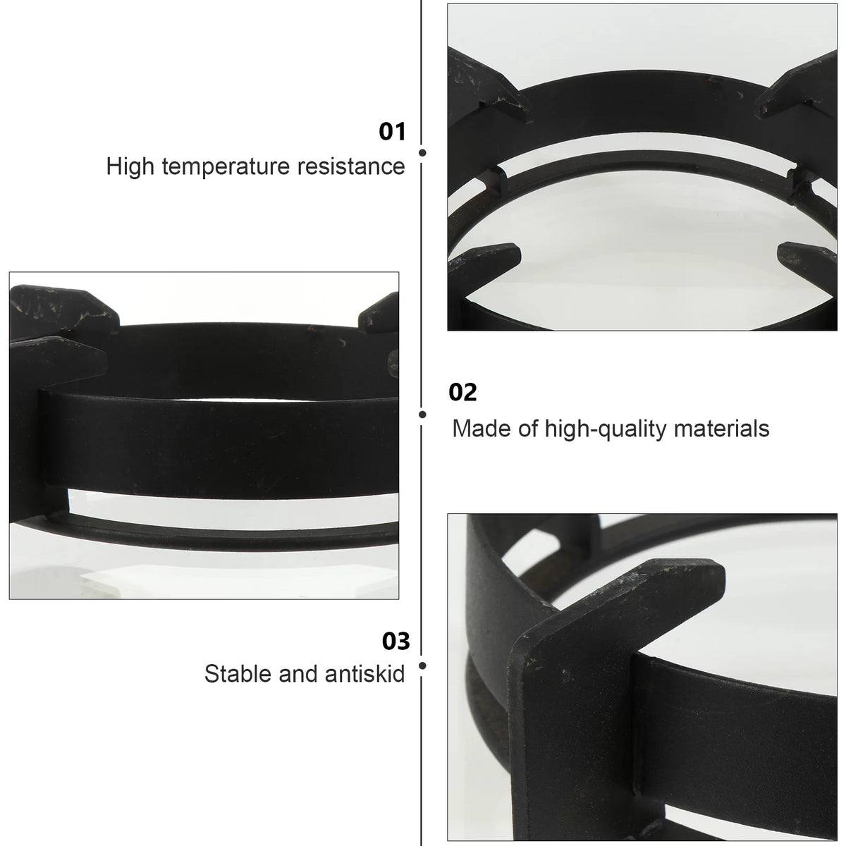Gas Wok Rack Ring Burner Stand Pan Holder W20044