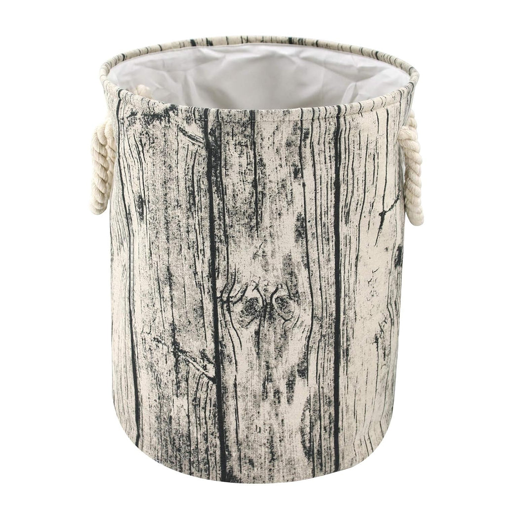 Large Canvas Fabric Waterproof Laundry Basket with Handles A773