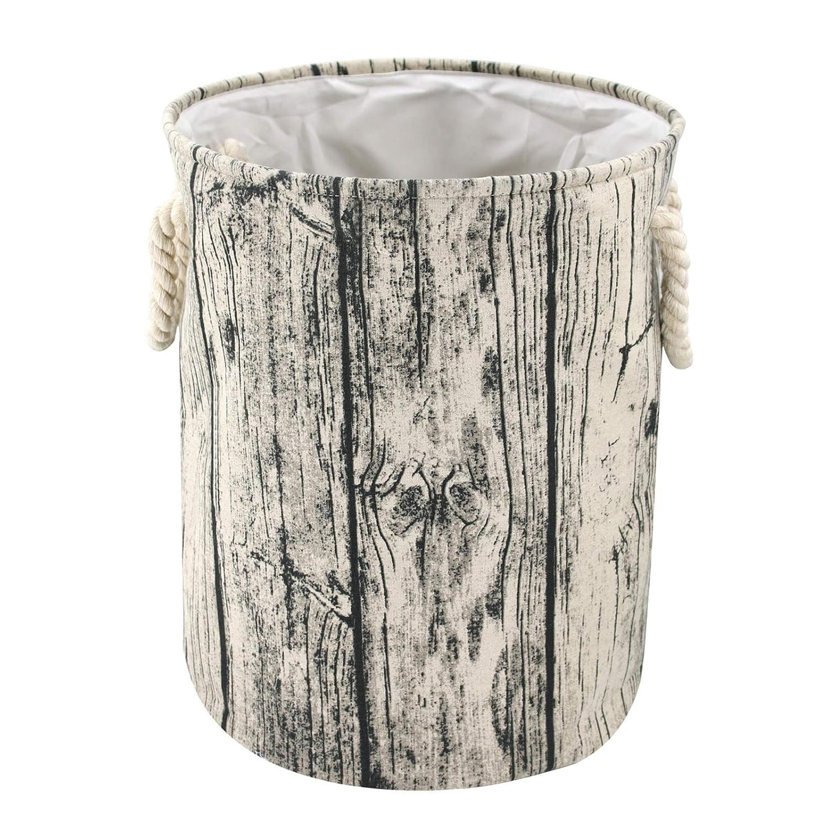 Large Canvas Fabric Waterproof Laundry Basket with Handles A773