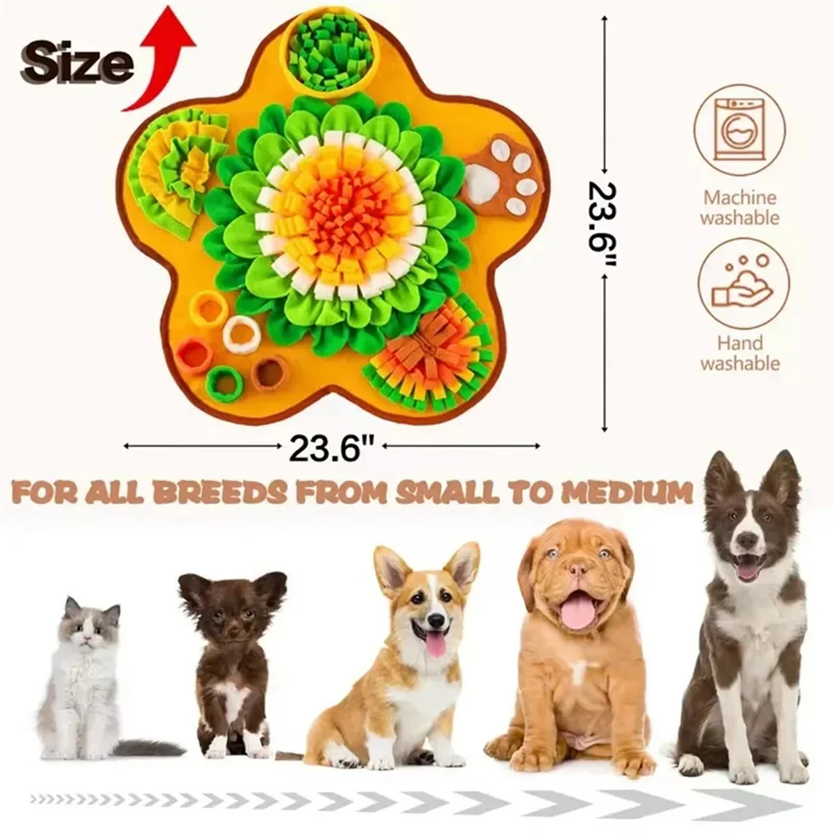 Sniff Mat for Dog Feeding V898587