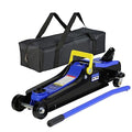Blue Steel Low Profile Hydraulic Floor Jack, 2 Ton Capacity P11875