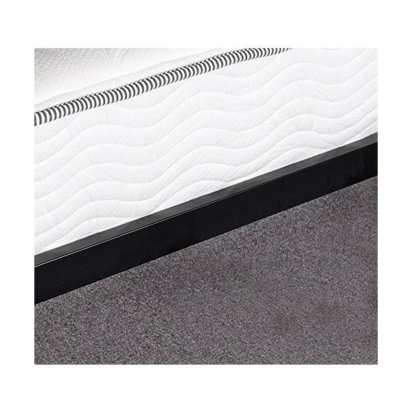 18 inch Tall Heavy Duty Steel Slat Non-Slip Bed Frame Cal King S2823