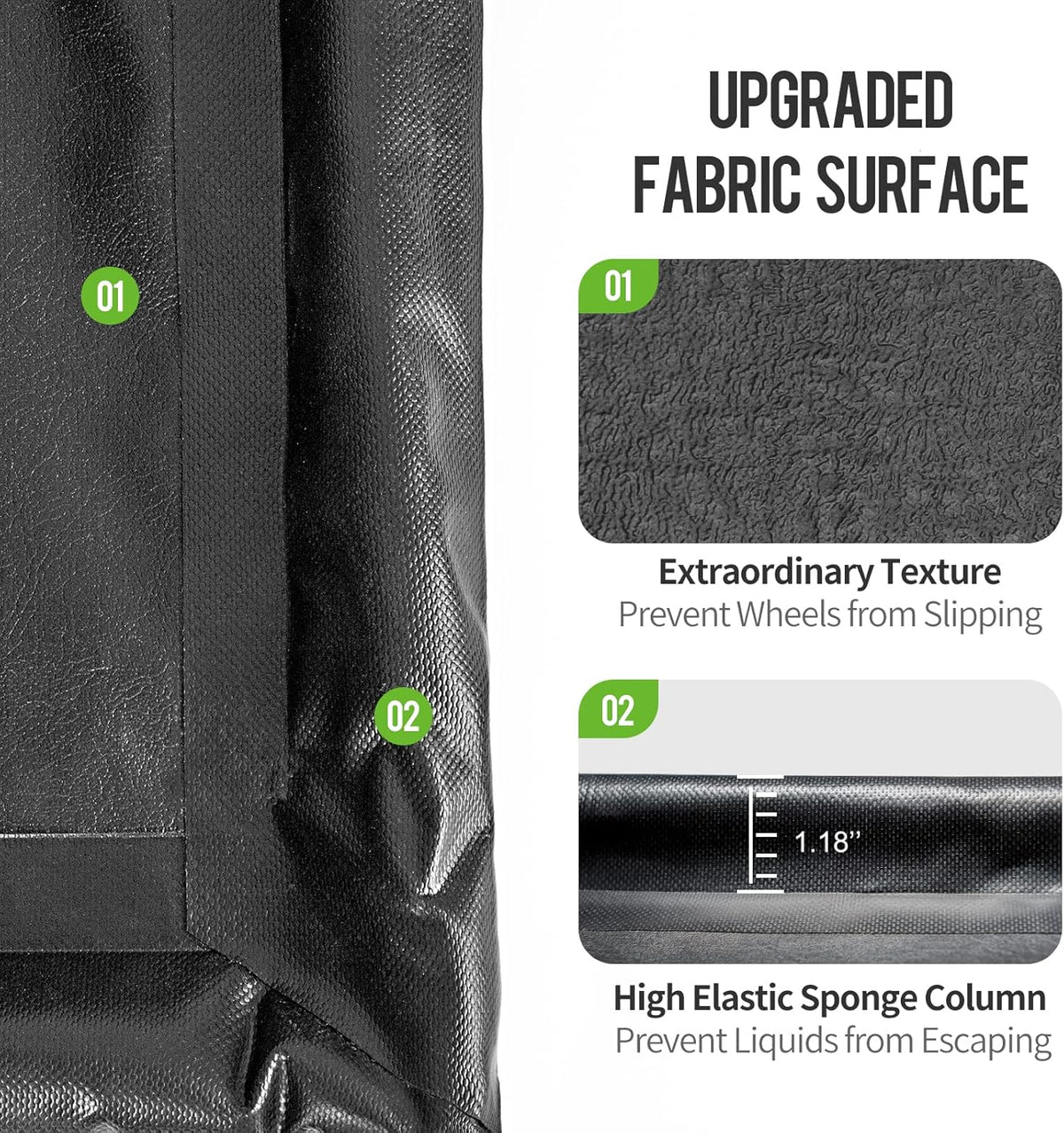 Non-Slip Waterproof Garage Floor Mat B36299