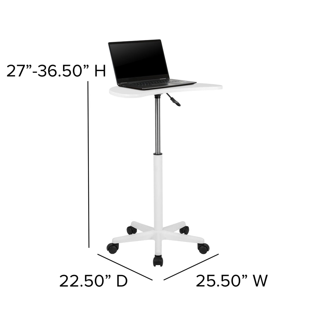 Black Adjustable Computer Desk R313