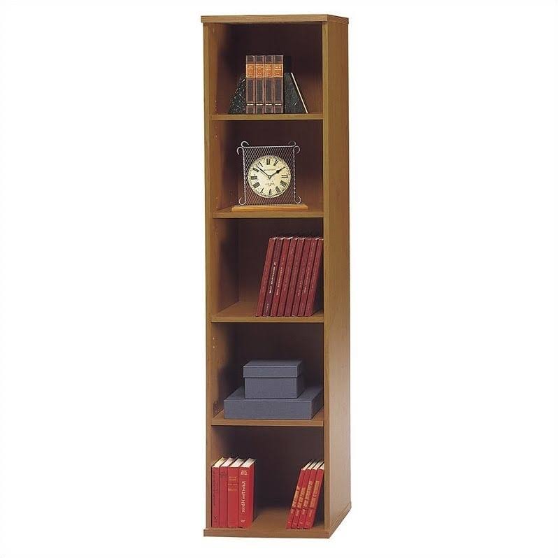 Natural Cherry 5 Shelf Bookcase N187