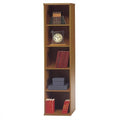 Natural Cherry 5 Shelf Bookcase N187