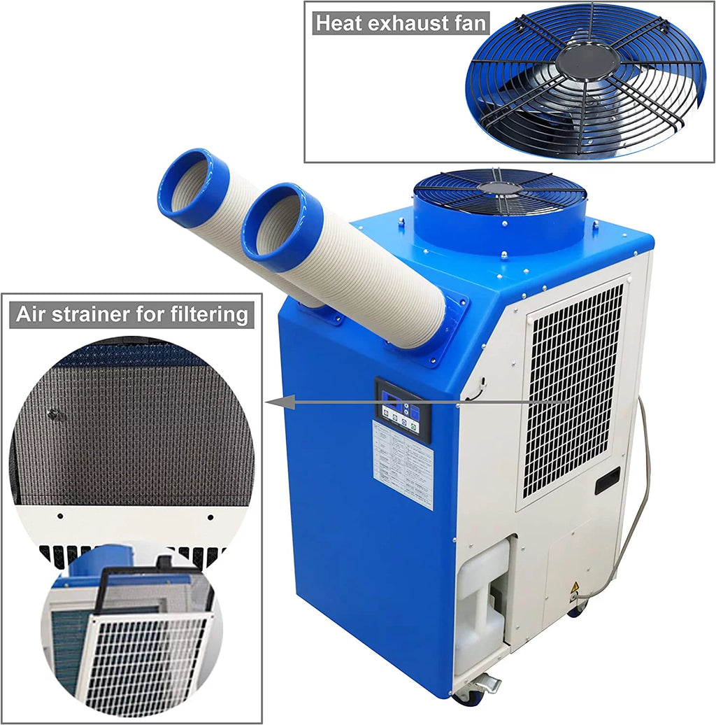 Portable 18,700 BTU/H Industrial Air Conditioner X574836