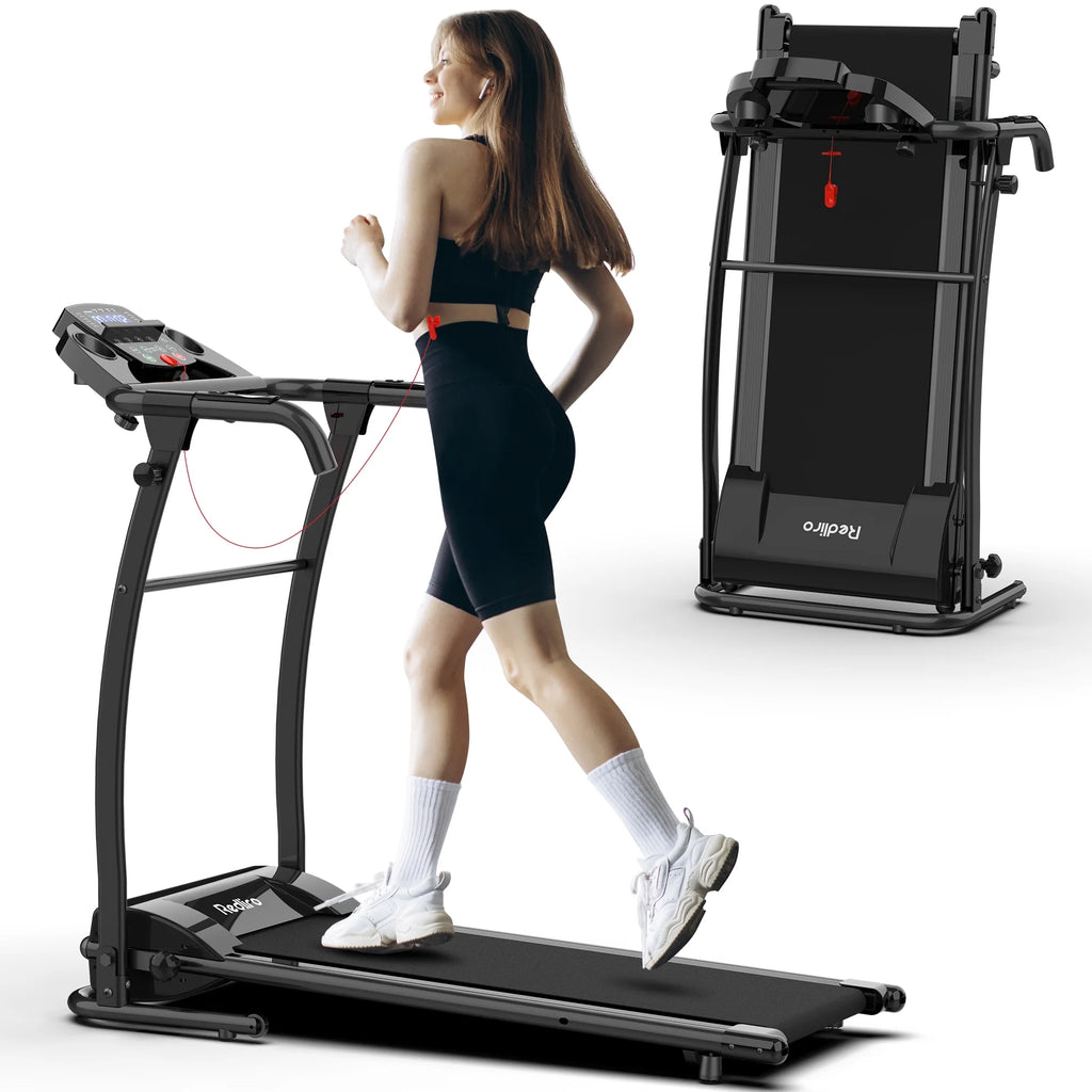 Portable Folding Treadmill Incline Electric Walking Running Machine U84441