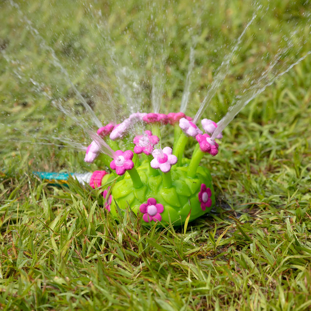 Flower Sprinkler Toy With Hose Attachment I33729