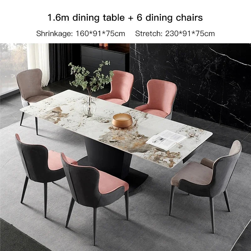 Folding Dining Table and Chair Set T343476