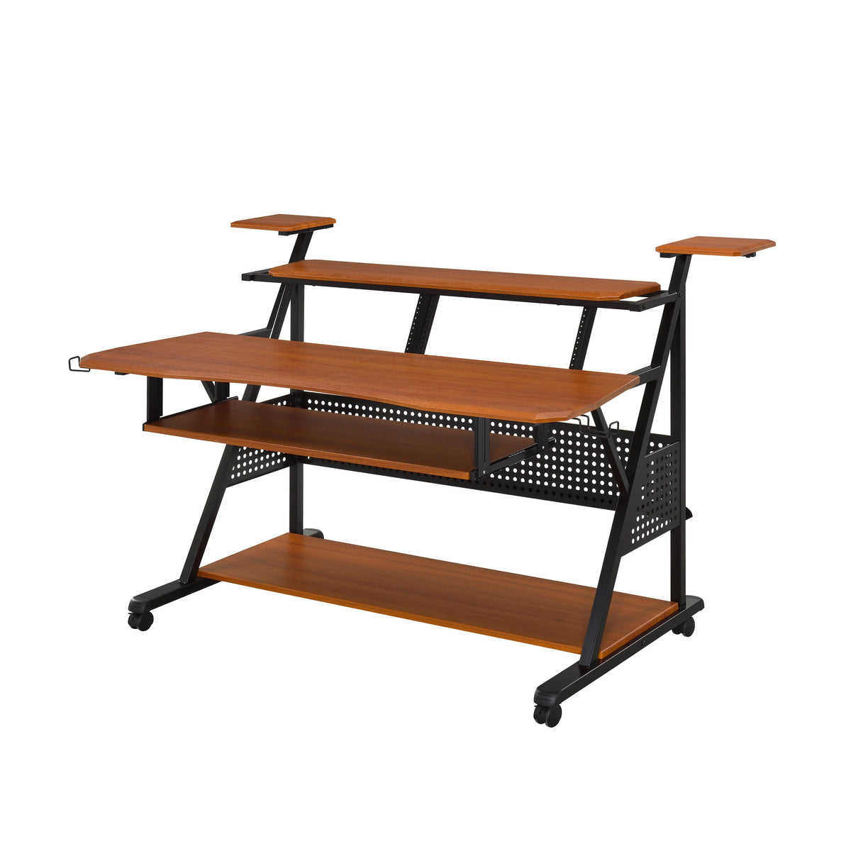 Cherry & Black Desk F3043