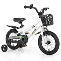 14 Inch Kids Bike with Training Wheels and Basket C1142