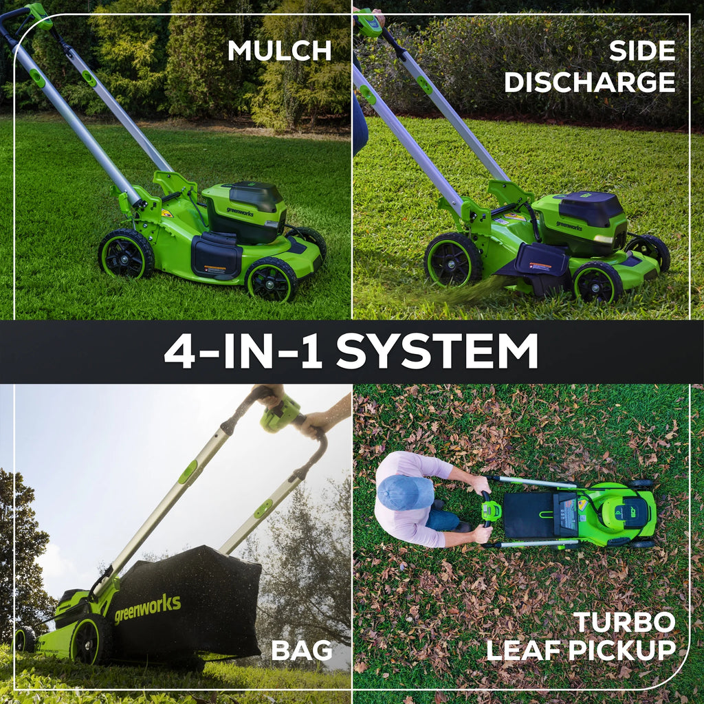 60V 21" Self-Propelled Lawn Mower with 5.0 Ah Batteries & Charger Z8471
