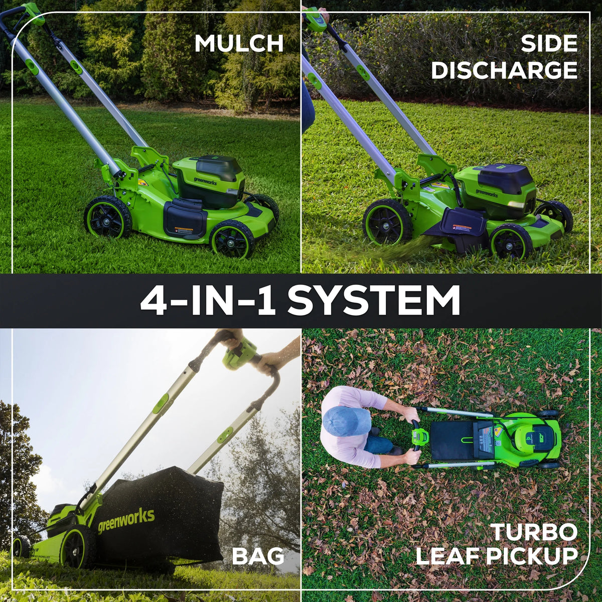 60V 21" Self-Propelled Lawn Mower with 5.0 Ah Batteries & Charger Z8471