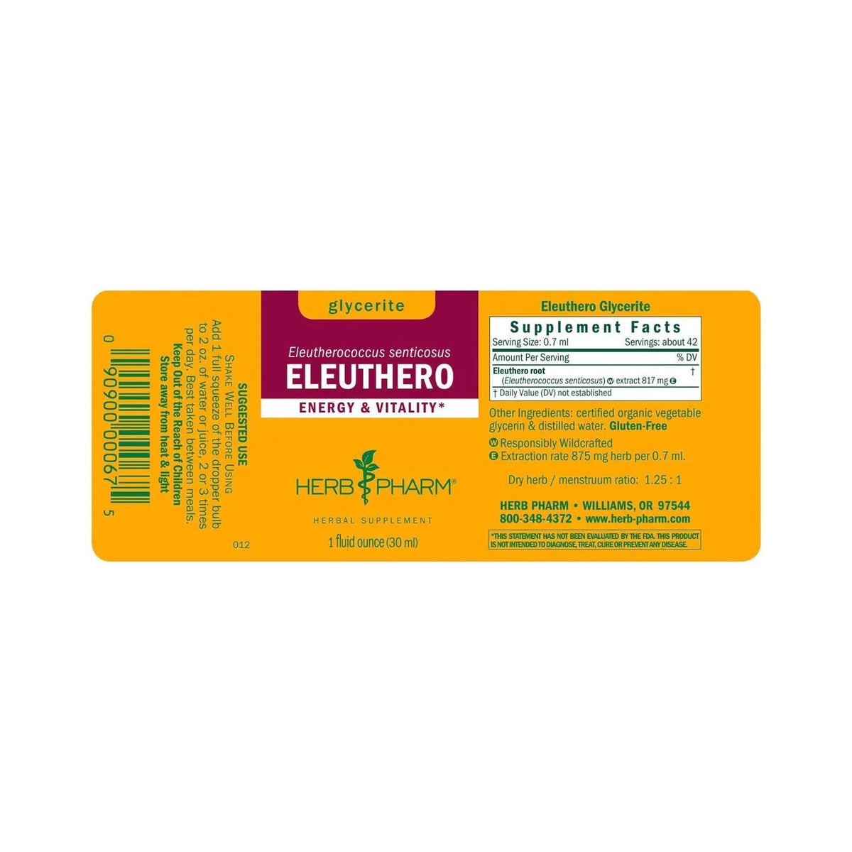 Eleuthero Glycerite F549766