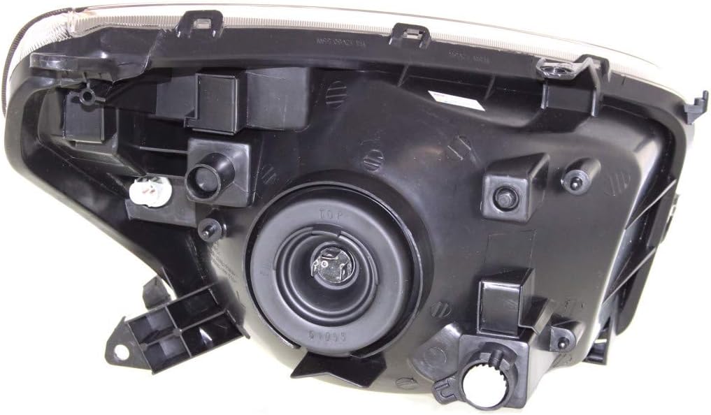 2003 Toyota RAV4 Head Light Pair Black Housing V699