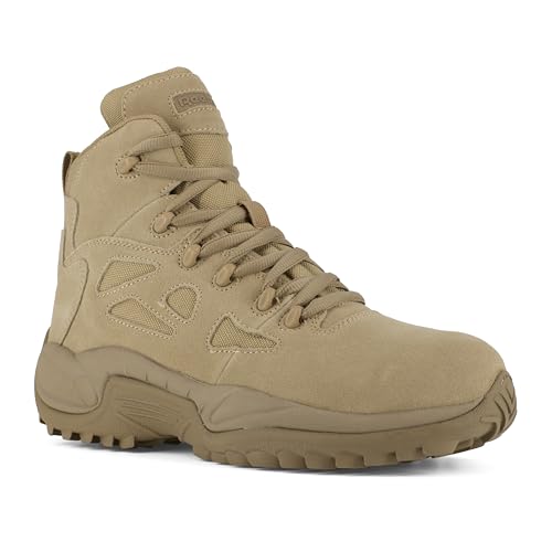 Beige Composite Toe Work Boots Y479