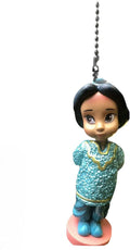 Princess Jasmine 3" Toddler Baby Animator PVC Fan Lamp Light Pull Figure P958474