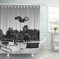 Black White Photography Shower Curtain 66x72 inch G7482