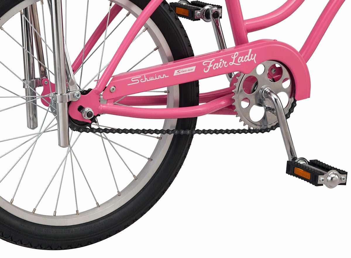 20 in. Pink Single Speed Girls Bicycle S4315