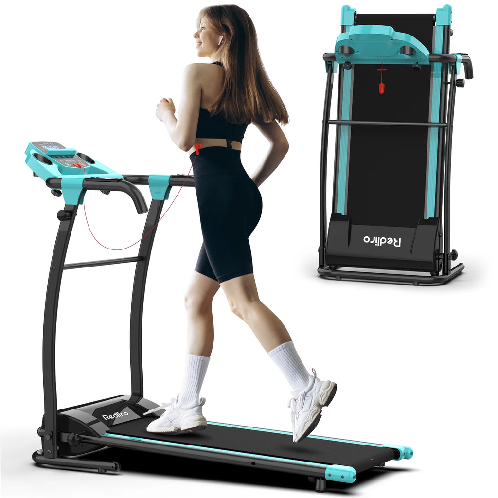 Portable Folding Treadmill Incline Electric Walking Running Machine U84441