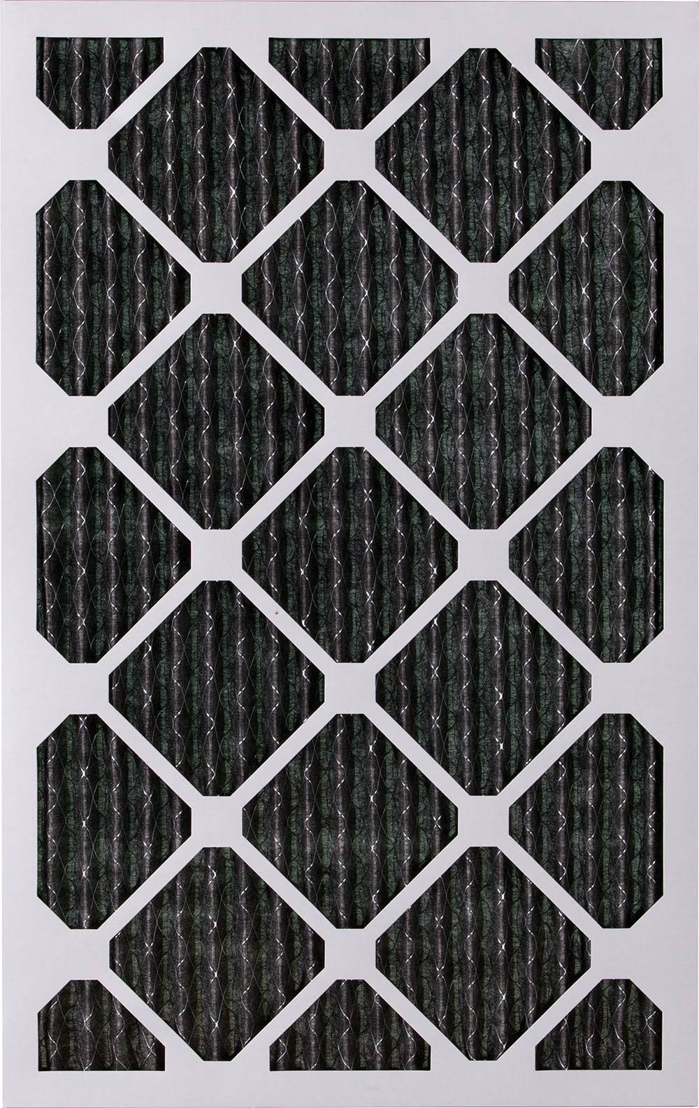 12x18x1 MERV 12 Pleated Carbon Air Filters 6 Pack W92525