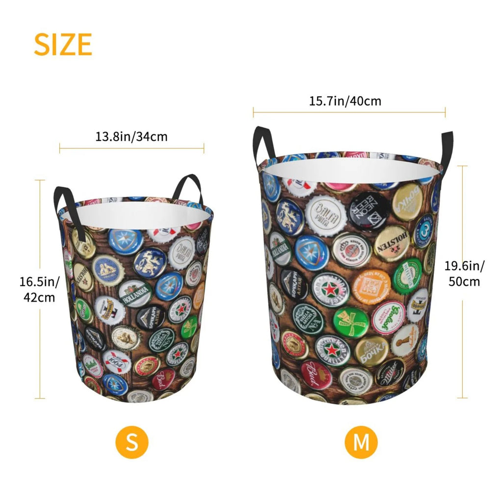 Collapsible Waterproof Laundry Hamper With Handles Y83977