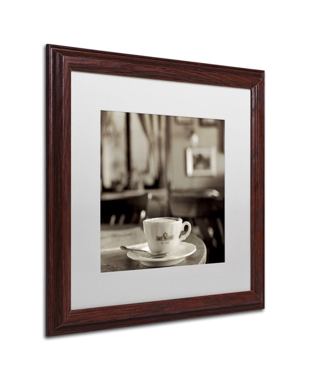 Contemporary Matted Framed Art Z723