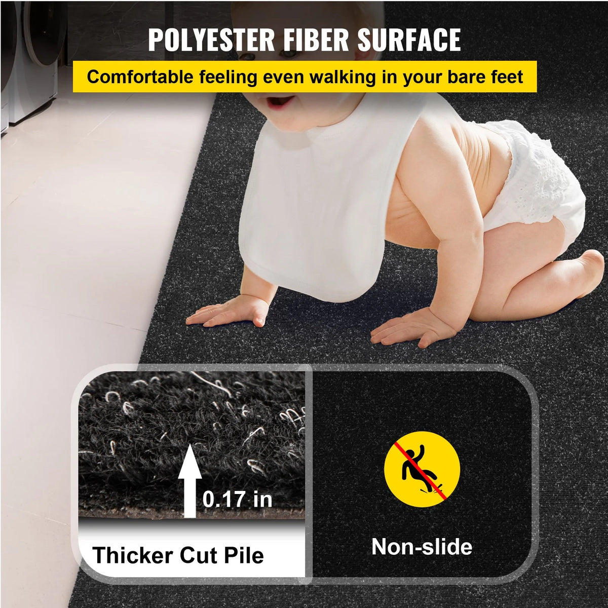 6 ft x 13.1 ft Marine Grade Waterproof Cuttable Carpet X6626