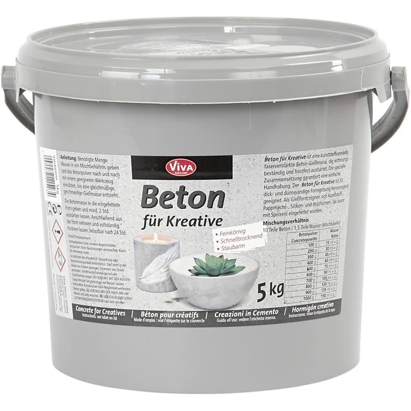 Concrete for Creatives, Grey, 5 kg Z382288