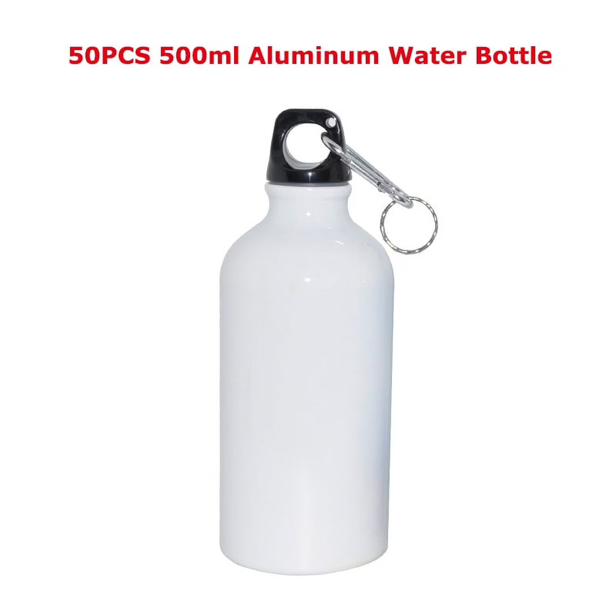 50PCS Blank Coated 500ml Aluminium Water Bottle W876