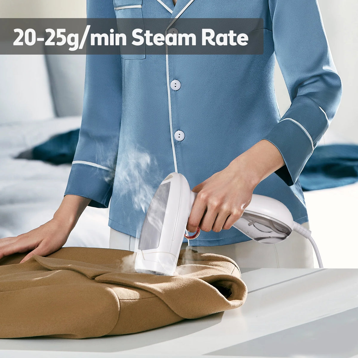 Foldable Handheld Clothing Steamer 1300W D649799