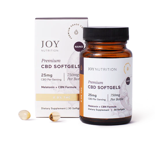 25mg CBD Sleep Softgels with CBN H63221