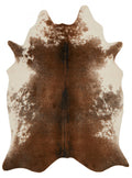 Ivory Faux Cowhide Area Rug Q6994