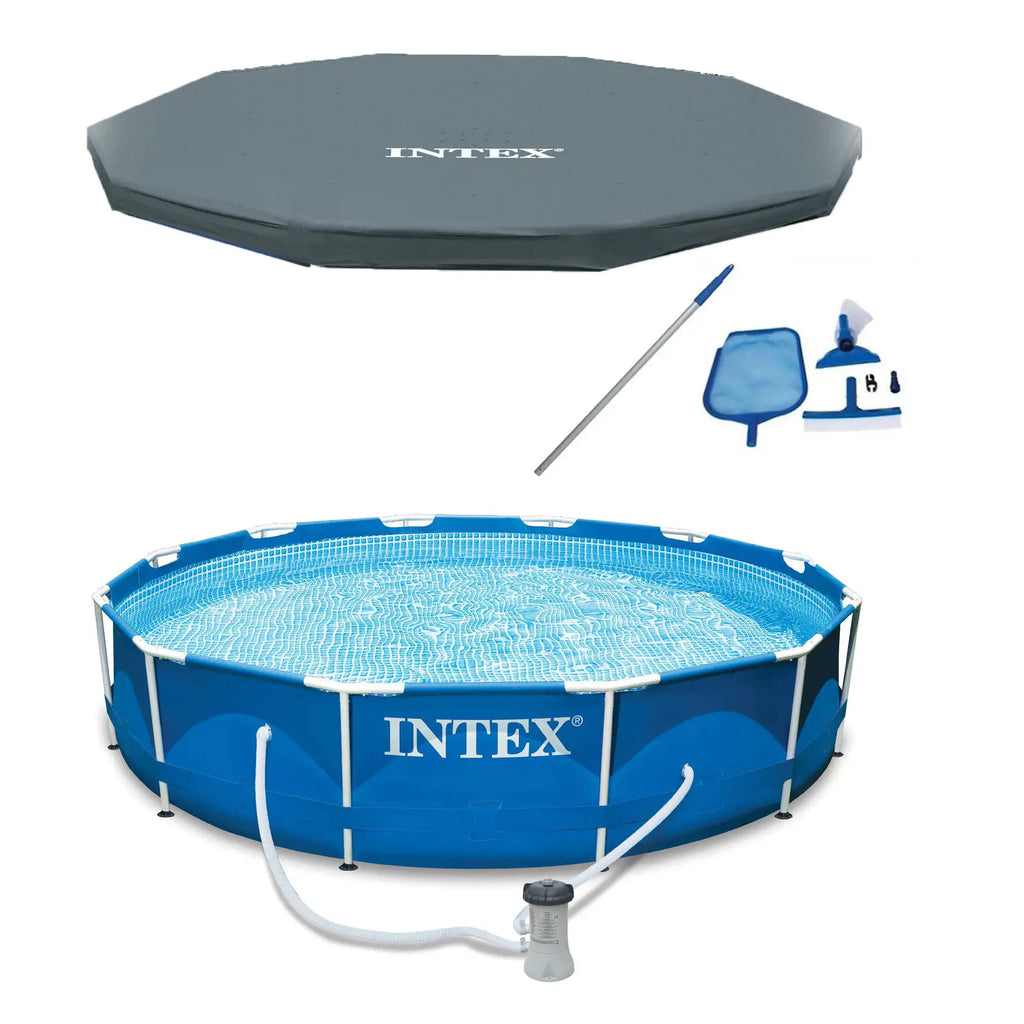 12' x 30 Round Metal Frame Above Ground Pool Y77881