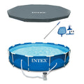 12' x 30 Round Metal Frame Above Ground Pool Y77881